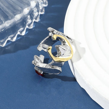 DAIIIBABYYY  -  Anime Saint Seiya Knights of the Zodia Pegasus Cosplay Ring Unisex Adjustable Alloy Cartoon Rings Jewelry Accessories Props Gift